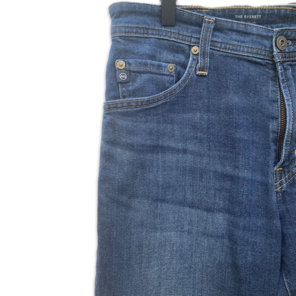 AG Jeans Adriano Goldschmied Men 32 x 32 The Everret Slim Straight Denim - Picture 5 of 14